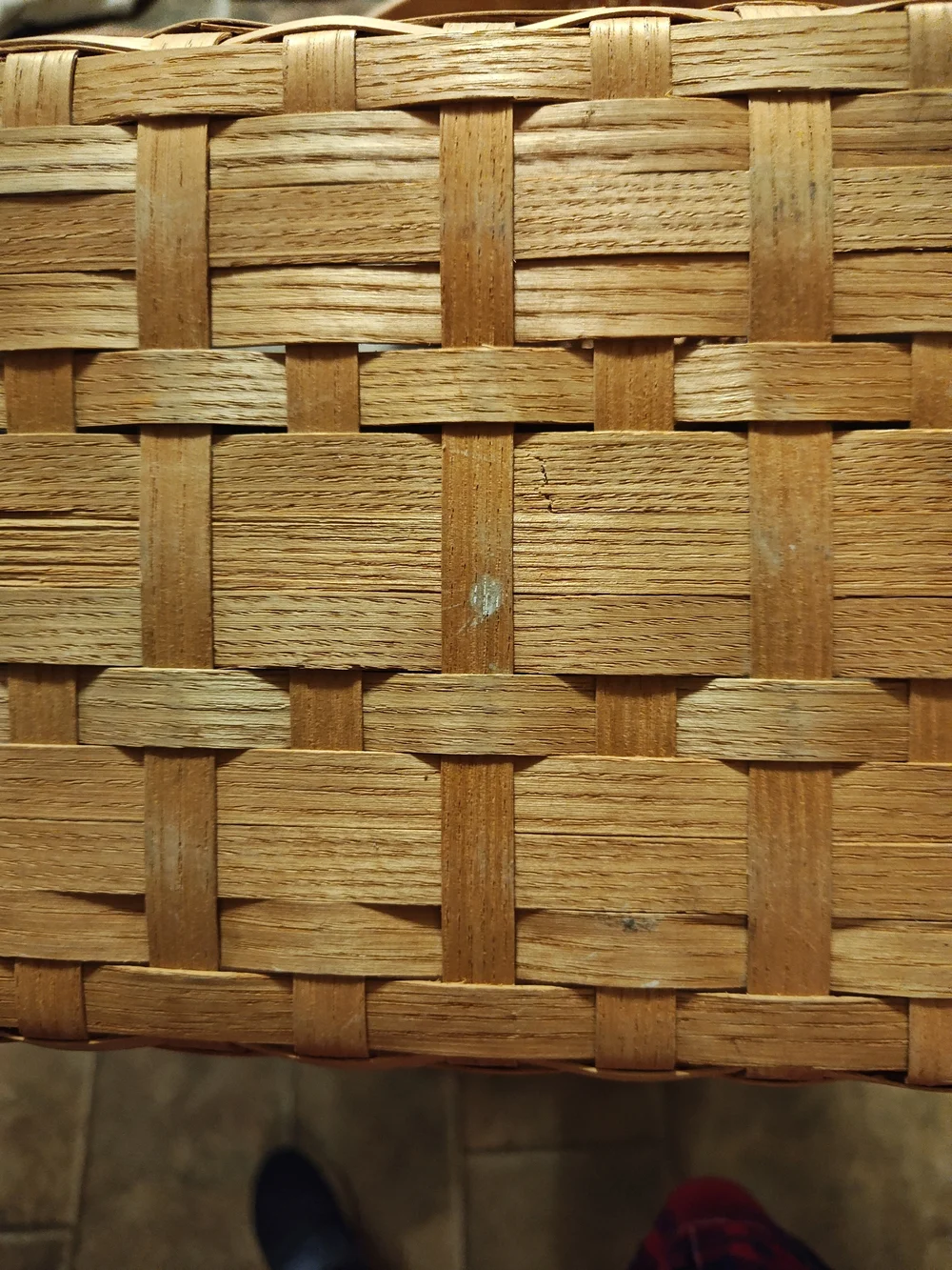 Source Unknown Natural Tan Woven Storage Basket
